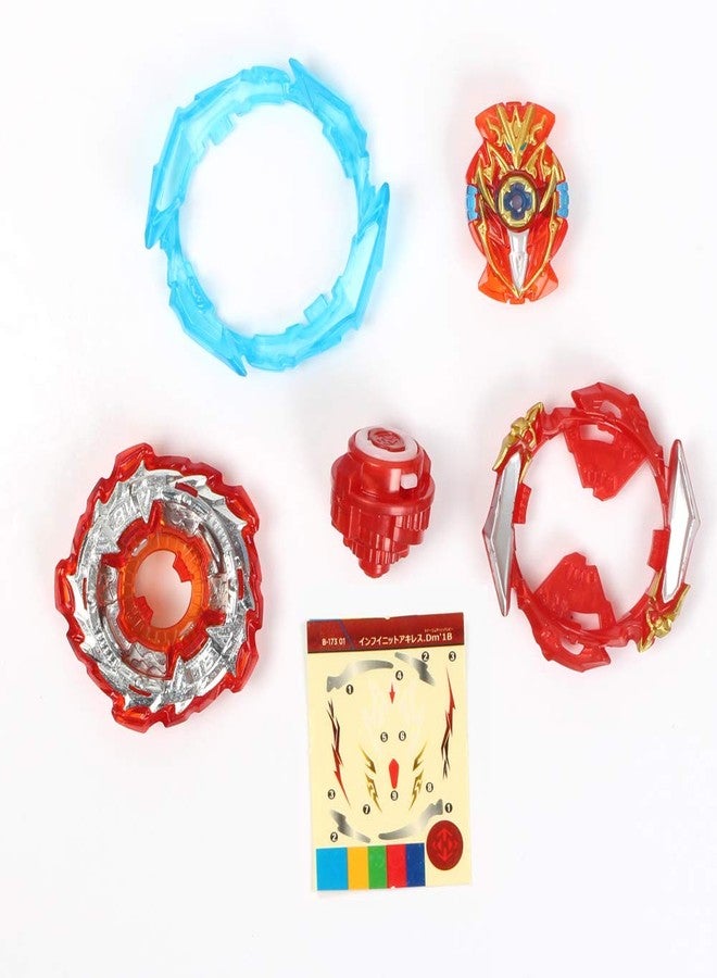 STJOYOPY Battling Top Burst Spinning Top 173 High Performance Gyro, Red, Alloy & Plastic, 8+ - Image 4